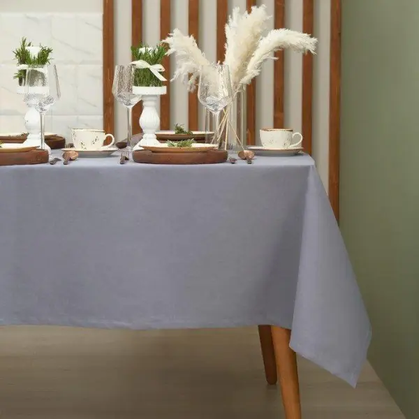 Скатерть Этель Kitchen 150х180 см, цвет синий, 100% хл, саржа 220 г/м2