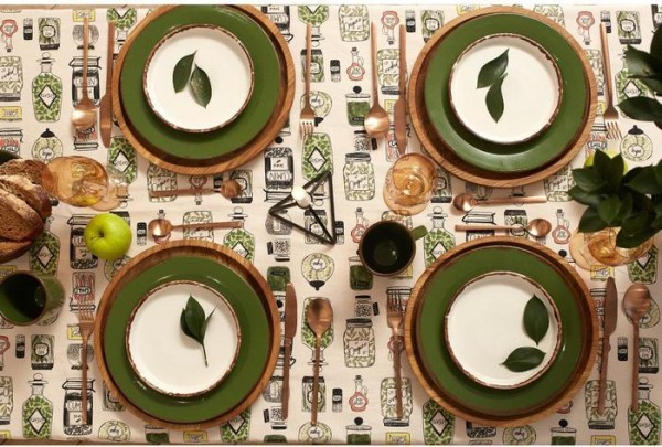 Скатерть "Этель" Kitchenware  149х250см, 100% хл, саржа 190 г/м2