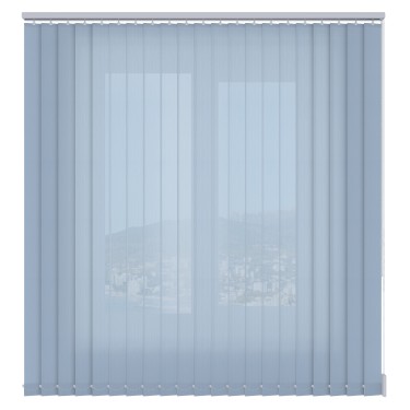 Вертикальные жалюзи Дождь 10 голубой