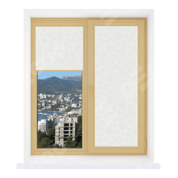 Рулонная штора Уни 2 Галактика белый 01