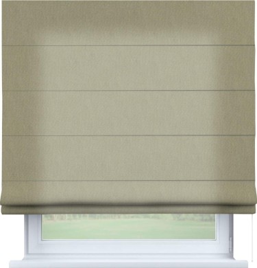 Римская штора «Кортин», канвас латте, для проёма