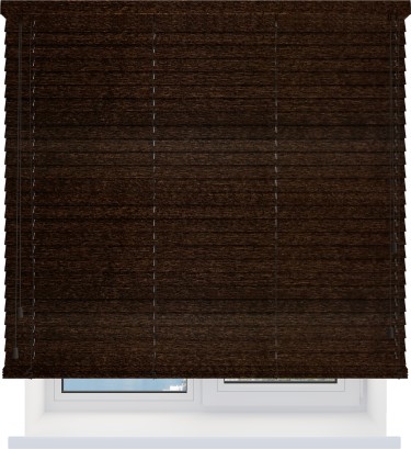 Деревянные жалюзи 50 мм. орех