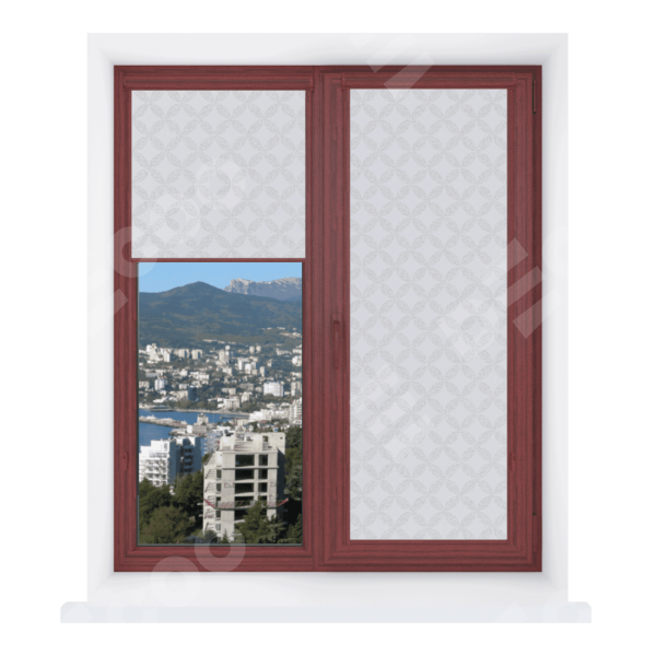 Рулонная штора Уни 2 Барселона белый 01