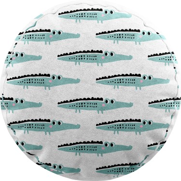 Подушка круглая Cortin «Мистер Крок»