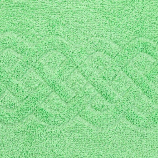 Полотенце махровое Plait 50х90 см, цвет зелёный