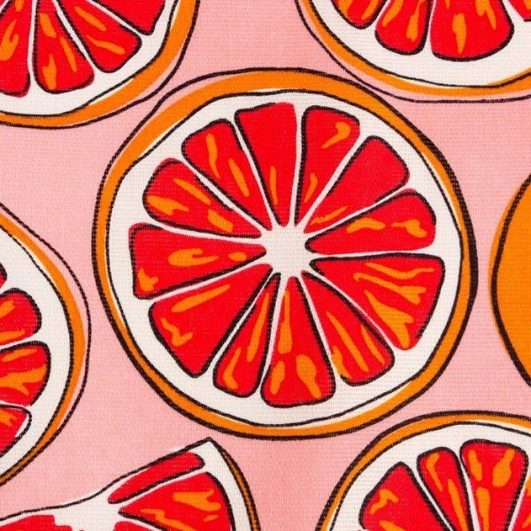 Набор кухонных полотенец Доляна Citrus mix 35х60см-4шт, 100% хл