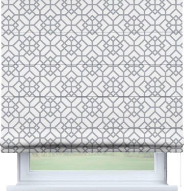 Римская штора «Кортин» для проема «Архитектурный орнамент»