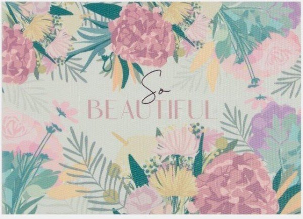 Салфетка на стол Доляна "So beautiful" ПВХ 40*29см