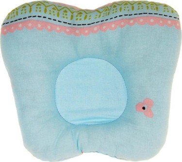 Подушка анатомическая бабочка, поплин/аэрофайбер, 130г/м, хл100%