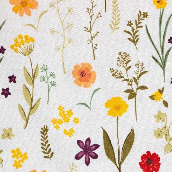 Простыня на резинке LoveLife 160*200*25см, "Цветочная поляна", 100% хлопок, сатин, 125г/м²