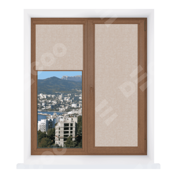 Рулонная штора Уни 2 Жемчуг ВО 04