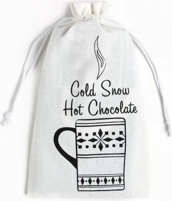 Набор в мешочке "Hot chocolate" полотенце 40х73см, формочки для запекания 3 шт
