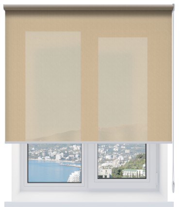 Рулонная штора Эко кофейный 09