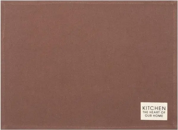 Набор салфеток Этель Kitchen, цв. коричневый, 30х40 см - 2 шт, 100% хл, саржа 220 г/м2