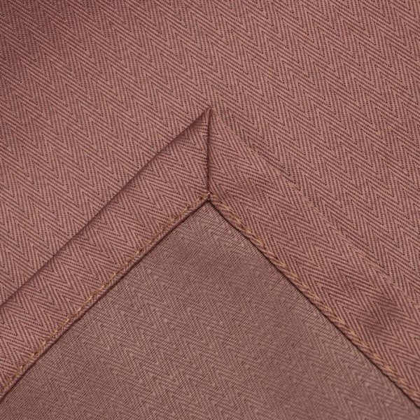 Скатерть "Этель" Elegance 150*220 +/-3см, цв.кофейный, пл. 192 г/м2, хл с ВГМО