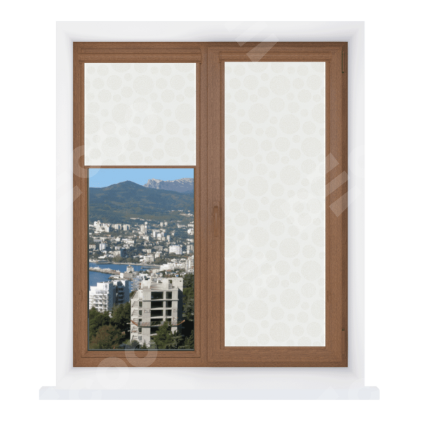 Рулонная штора Уни 2 Галактика белый 01