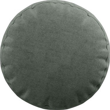 Подушка круглая Cortin лён блэкаут серый