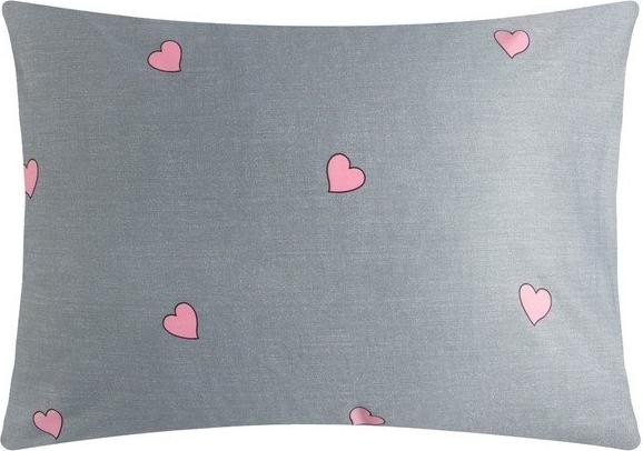 Наволочка LoveLife Love 50х70 см, 100% хлопок, сатин, 125г/м²