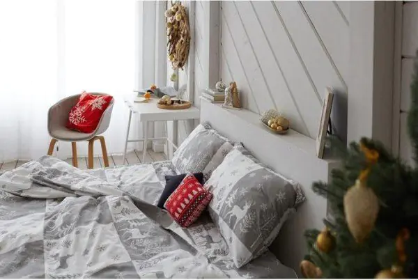 Постельное белье LoveLife дуэт New year forest 143*215см-2шт,240*225см,50*70см-2шт