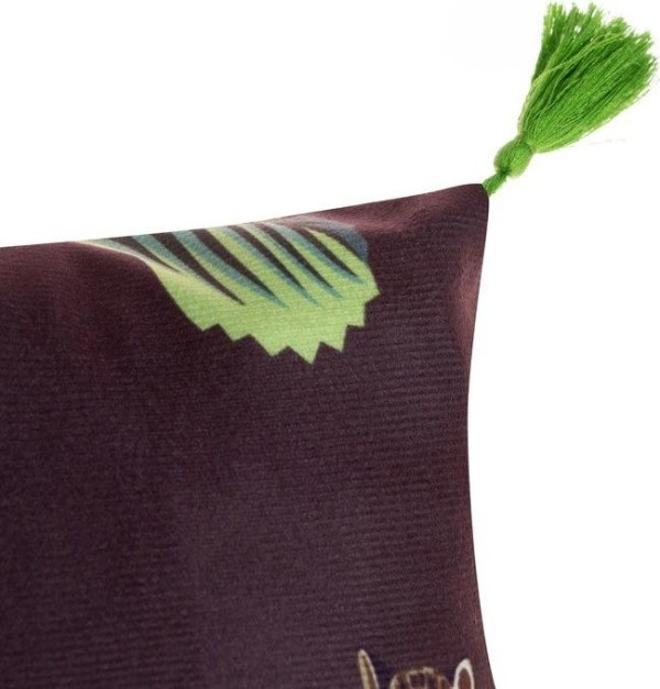 Наволочка на подушку с кисточками Этель «Хищники», 43х43 см