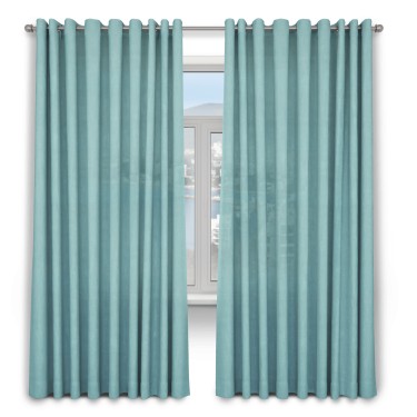 Шторы на люверсах ткань вельвет тиффани